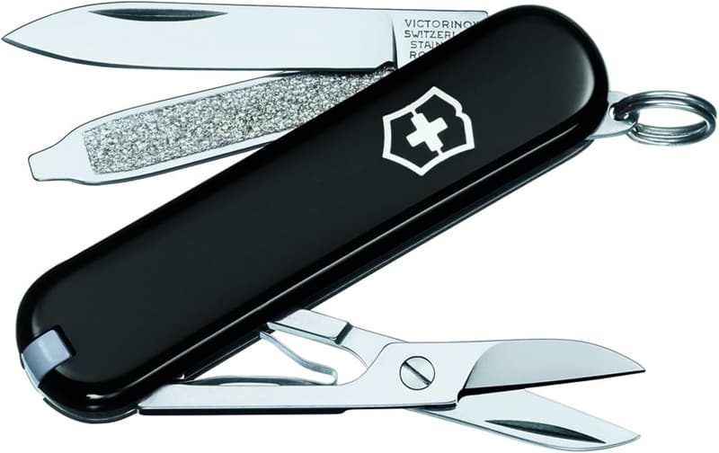 Victorinox Classic SD Black Swiss Army Knife 58mm