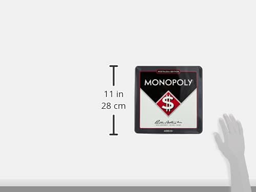 Monopoly Nostalgia Edition Board Game in Collectible Tin