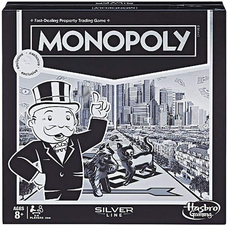 Monopoly Premium Foil Board Game - Modern Exclusive Edition