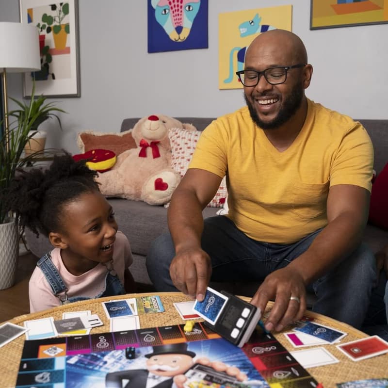 Monopoly Ultimate Rewards Family Board Game with Electronic Banking