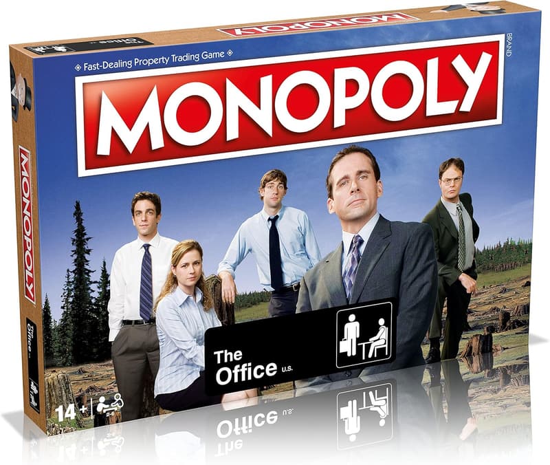 The Office Monopoly Board Game for 2-6 Players, Ages 14+