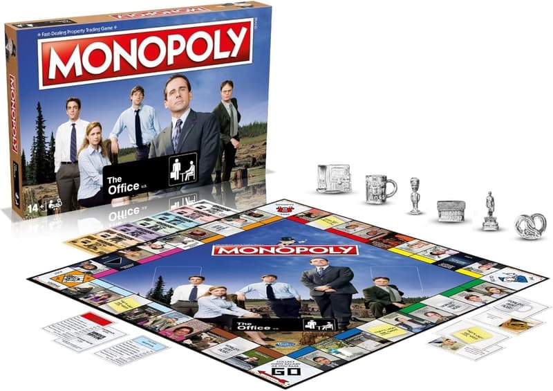 The Office Monopoly Board Game for 2-6 Players, Ages 14+