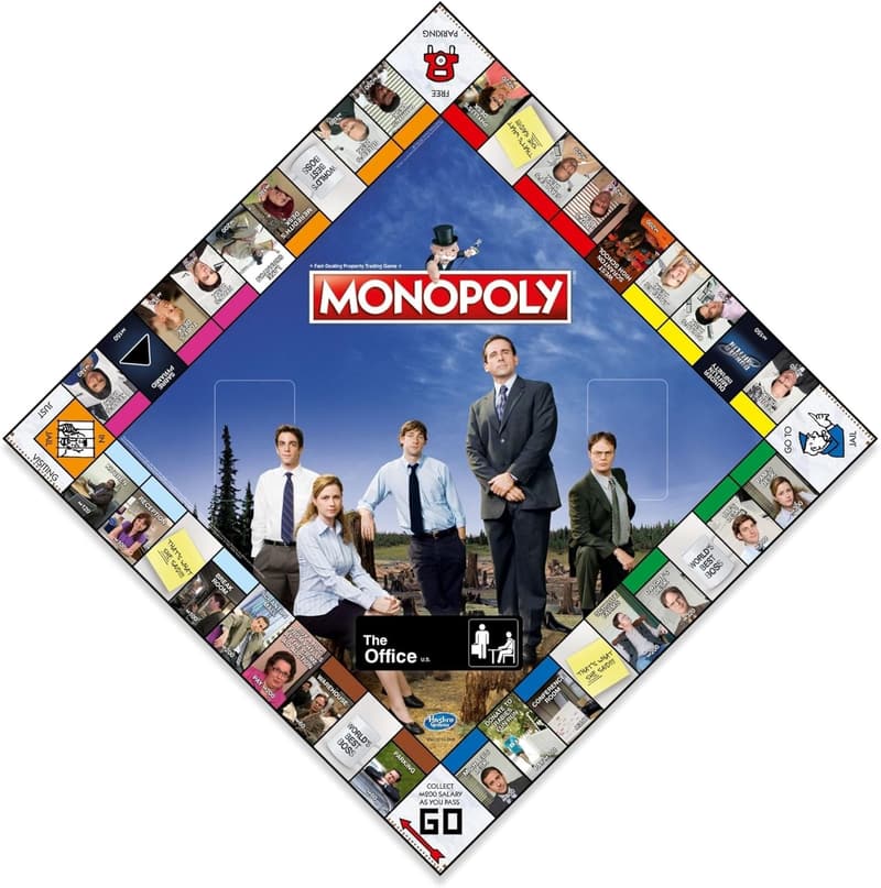 The Office Monopoly Board Game for 2-6 Players, Ages 14+