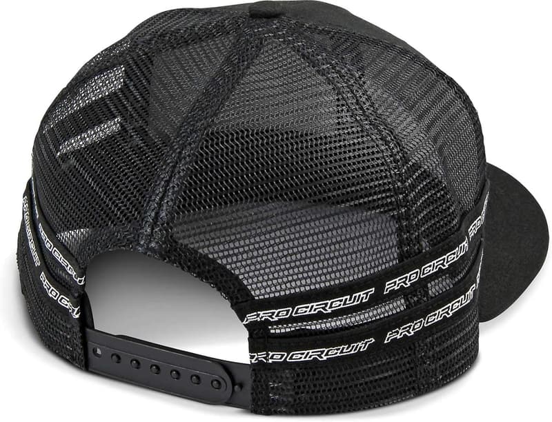 Black Pro Circuit Snapback Hat