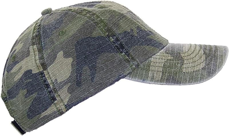Camouflage Adjustable Ballcap for Men and Women