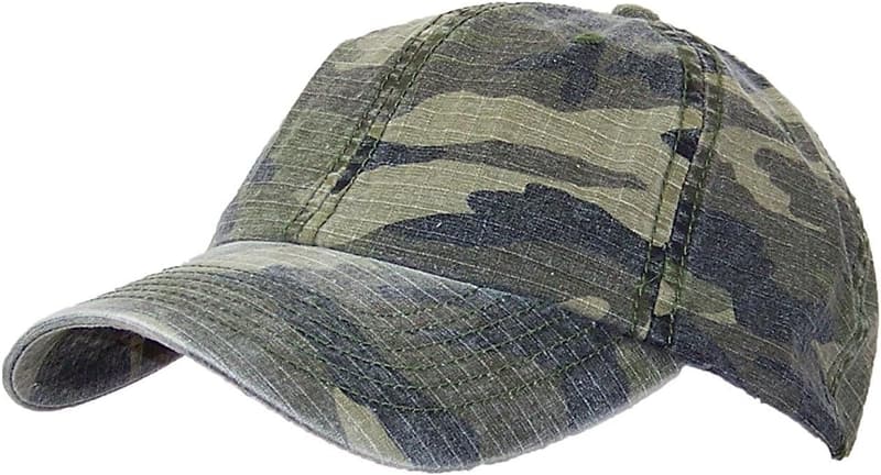 Camouflage Adjustable Ballcap for Men and Women
