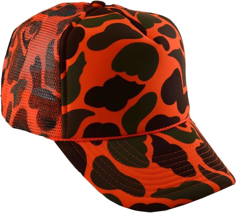 Men's Camouflage Summer Mesh Trucker Cap