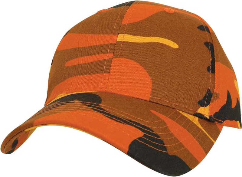 Savage Orange Camo Low Profile Cap