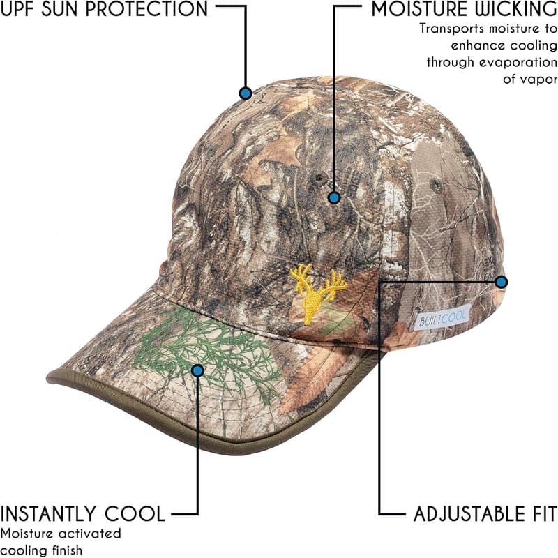 Cooling Baseball Hat for Adults – Moisture-Wicking, Lightweight Cap
