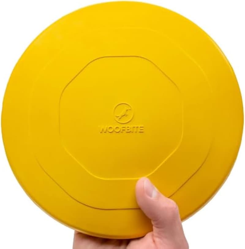 Ultra Durable Dog Disc - Heavy Duty Natural Rubber - 8in