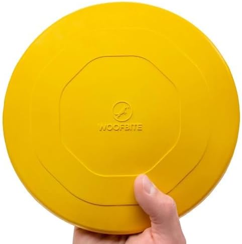 Ultra Durable Dog Disc - Heavy Duty Natural Rubber - 8in