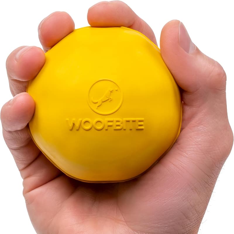 Indestructible Dog Ball - Durable Natural Rubber for Aggressive Chewers