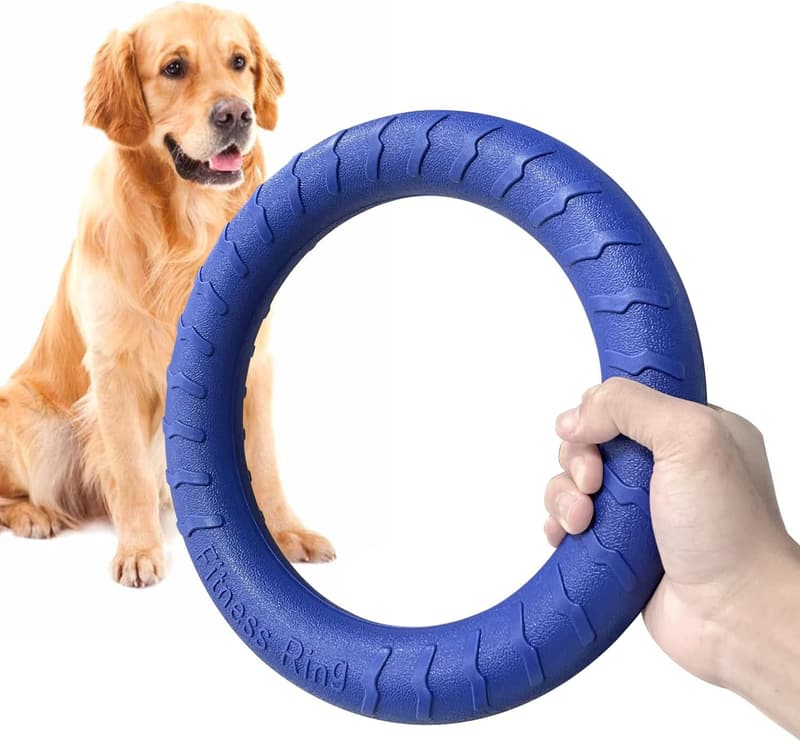 Indestructible Dog Toy Flying Discs for Aggressive Chewers