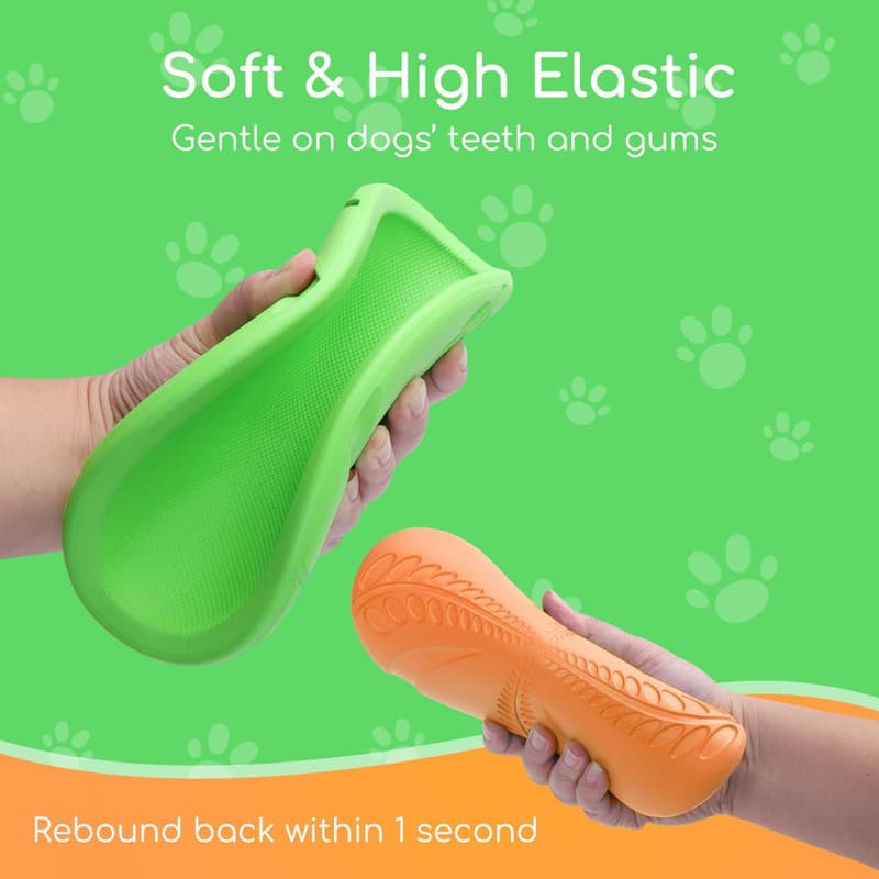 Interactive Dog Flying Disc, Durable Fetch Toy for All Sizes