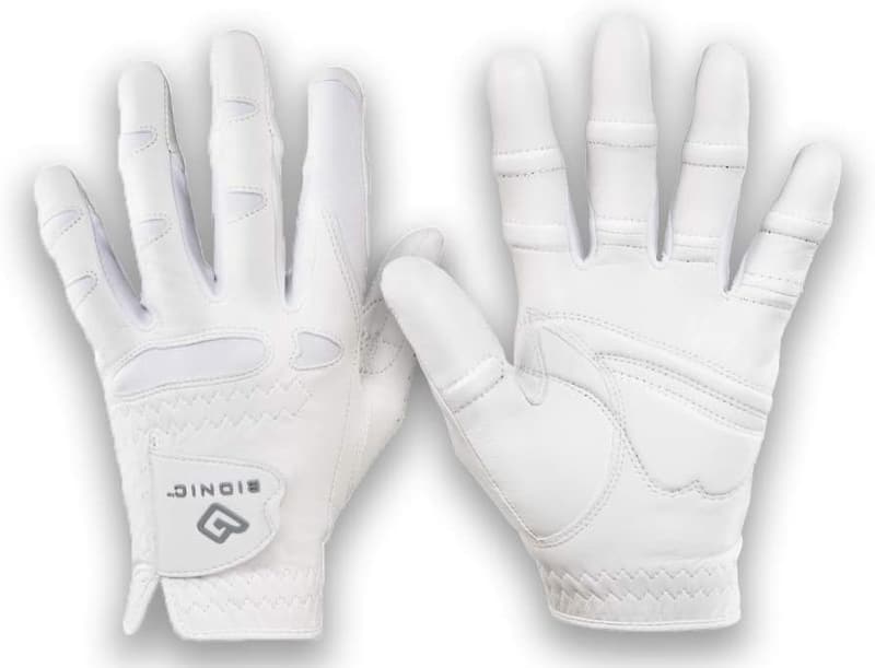 Bionic Women's StableGrip NaturalFit Golf Glove - White
