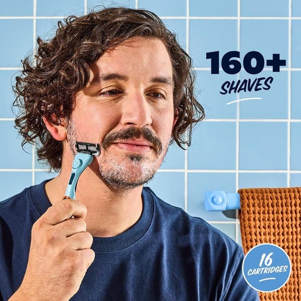 6 Blade Razor Refills (16 Pack) | Stainless Steel Blades