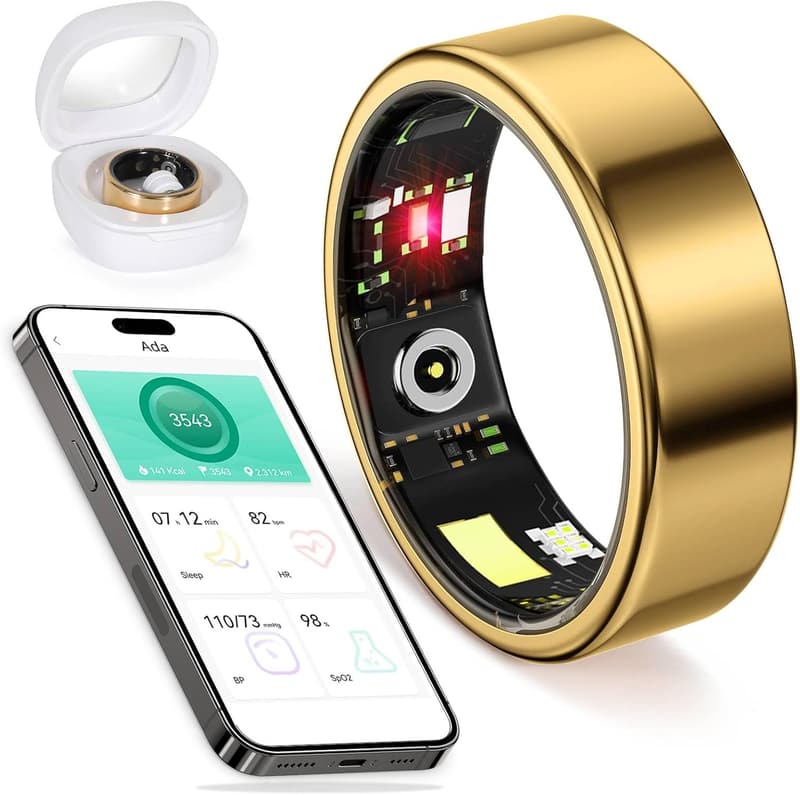 Fitness and Sleep Tracker for Women - Gold Edition