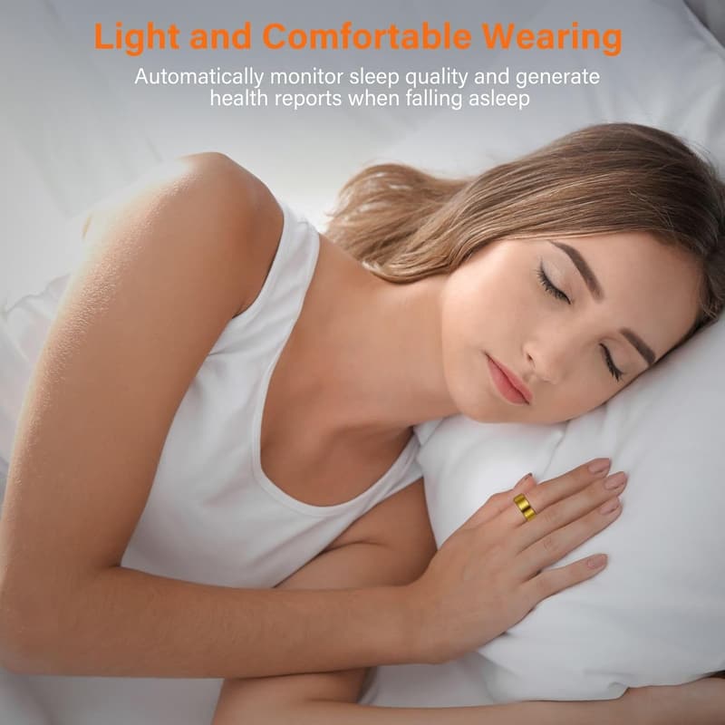 Fitness and Sleep Tracker for Women - Gold Edition