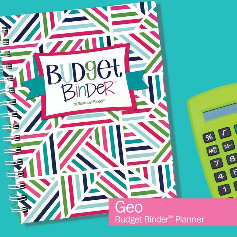 12-Month Budget Planner with Sticker Set | Personal Finance Organizer