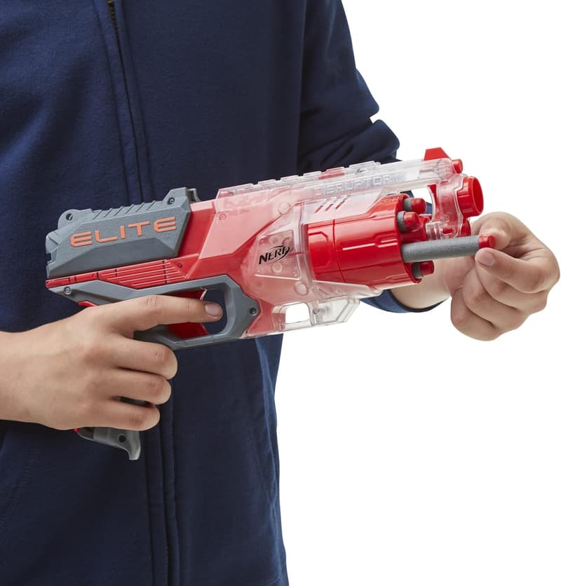 NERF Elite Disrupter Blaster with 6-Dart Rotating Drum