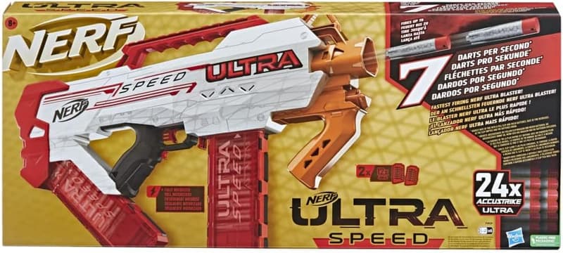 Nerf Ultra Speed Motorized Blaster with 24 AccuStrike Darts