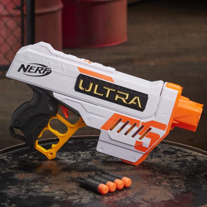 Nerf Ultra Five Blaster with 4-Dart Internal Clip