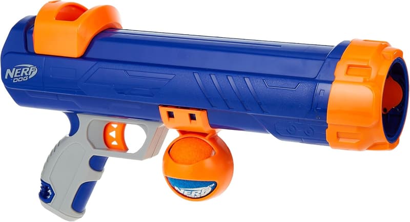 Nerf Dog 16-Inch Tennis Ball Blaster Toy with 1 Ball