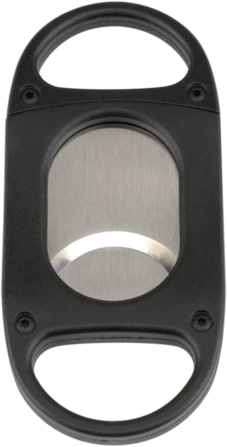 Xikar X8 Cigar Cutter - Black Stainless Steel, 70 Ring Gauge