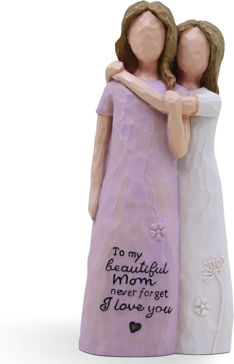 Hand-Painted Figurine - Birthday Gift for Mom