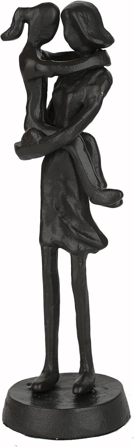 Mother and Daughter Iron Figurines Gift for Mother's Day