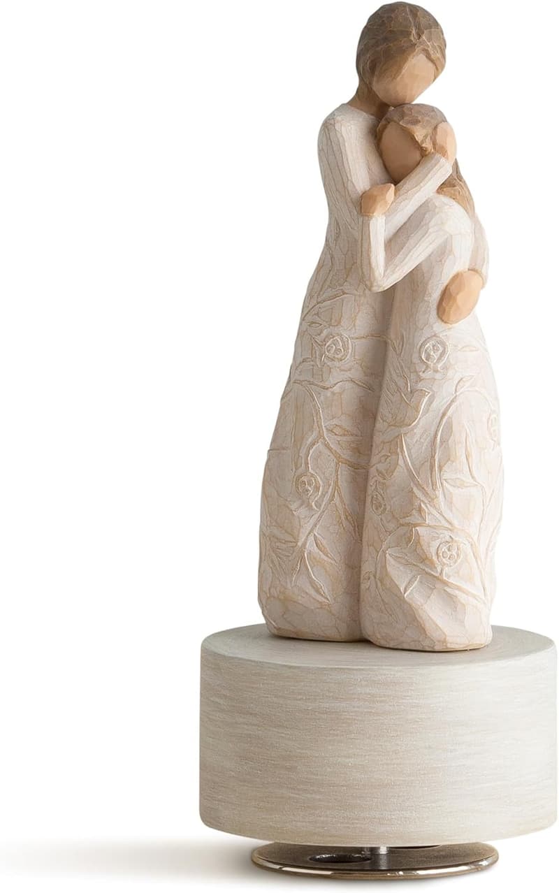 Musical Willow Tree Figure - Plays Clair de Lune, Gift for Mom