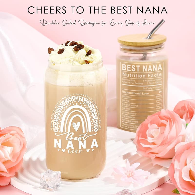 Birthday Gifts for Nana - Tote Bag, Bracelet, Candle & More
