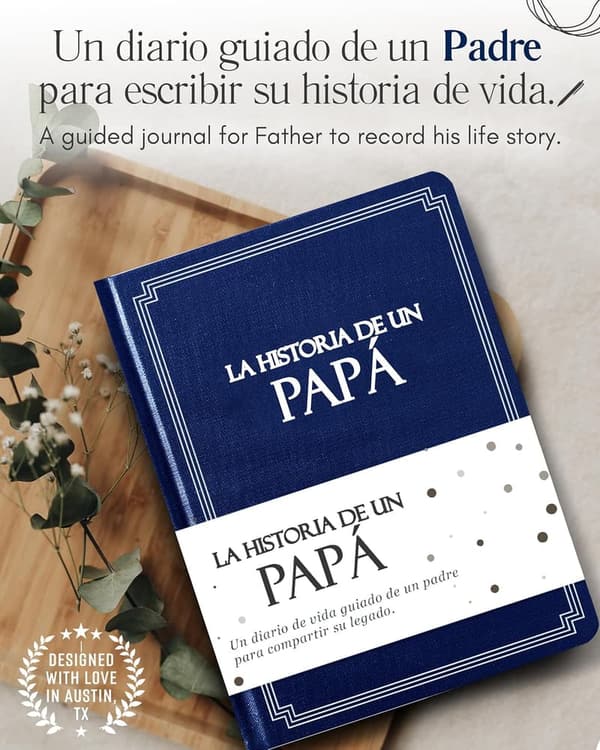 Personalized Father's Day Storybook with 250 問題