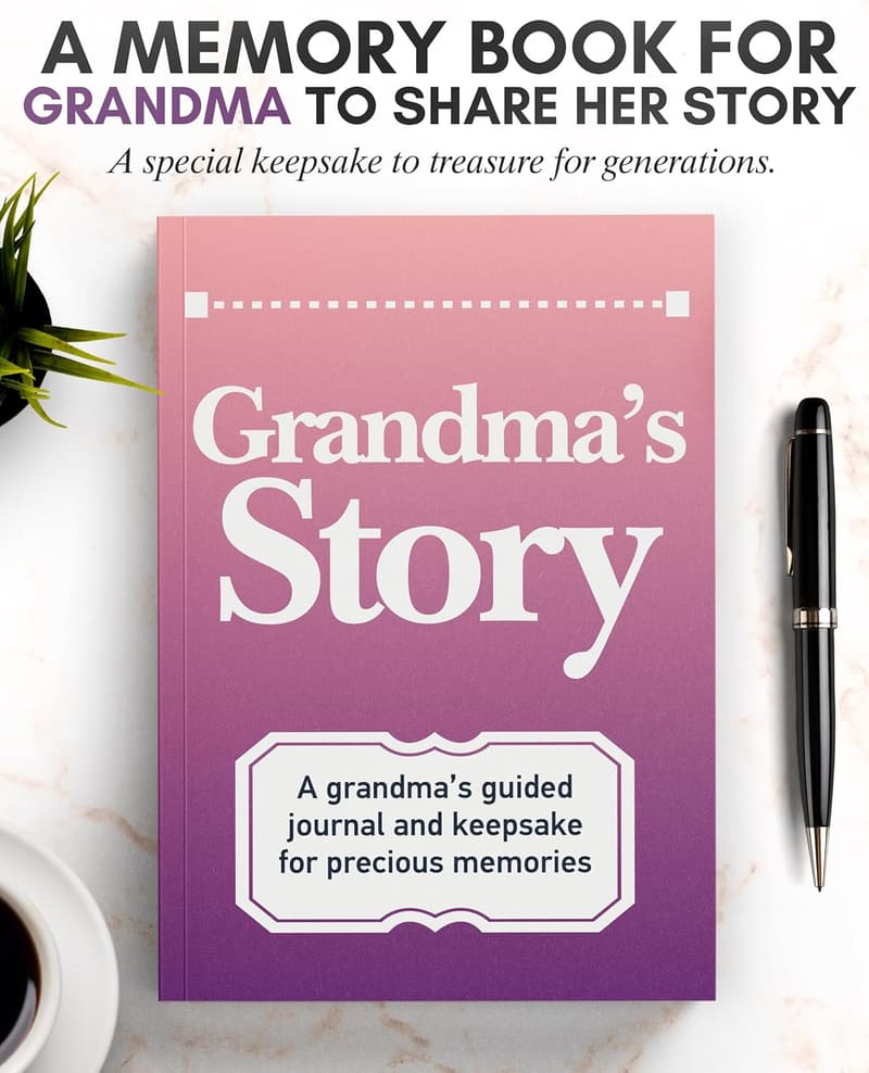 Grandma's Life Story Journal: Sentimental Keepsake with 250+ Prompts