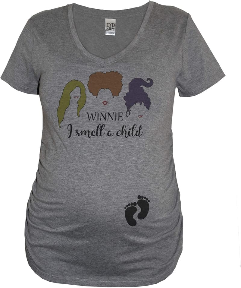 Winnie I Smell A Child Halloween Shirt for Women