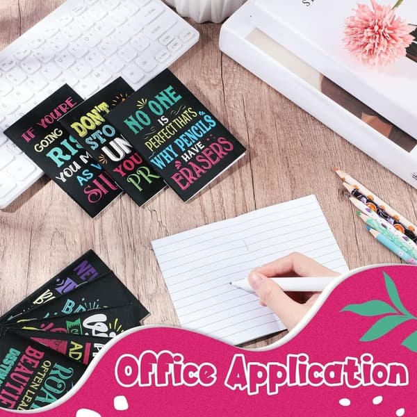 Inspirational Mini Notepads - 60-Pack Christian Prayer Journal