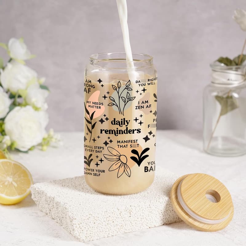 Mothers Day Inspirational Affirmation Tumbler for Women