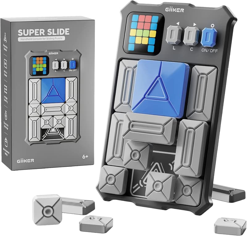 Super Slide Puzzle Game - 500+ Brain Teaser Challenges for Kids