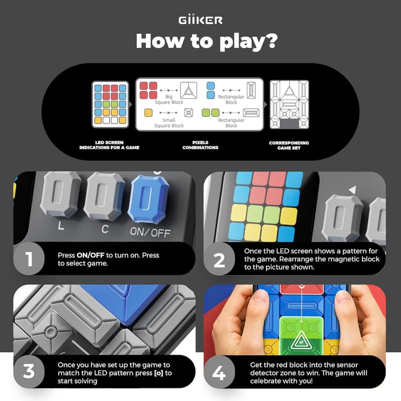 Super Slide Puzzle Game - 500+ Brain Teaser Challenges for Kids