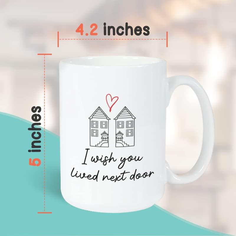 Moving Away Mug 15 oz - Gift for Best Friend or Mom