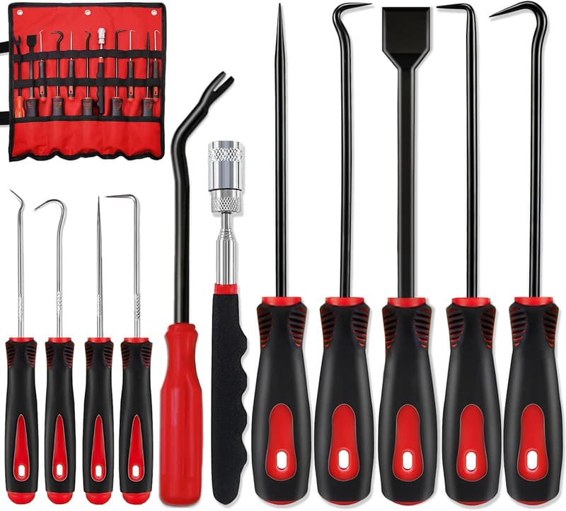 Carbon Steel Precision Pick & Hook Set for Automotive Maintenance