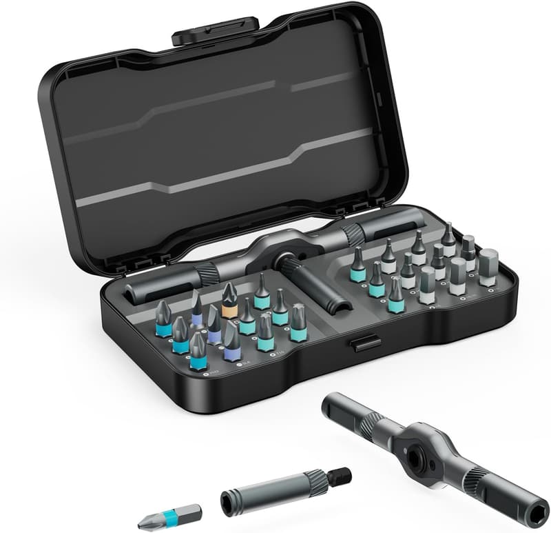 24-in-1 Magnetic Screwdriver Set for DIY Precision Repairs