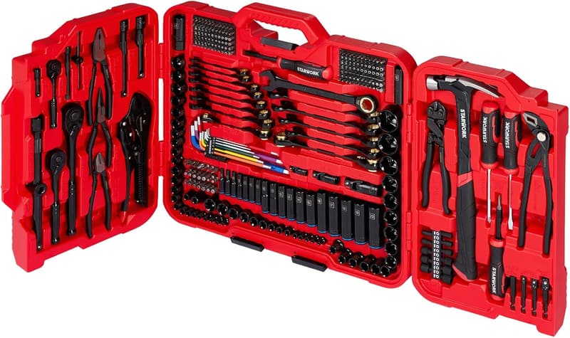 306-Piece Professional Mechanics Tool Set for Automotive Repair