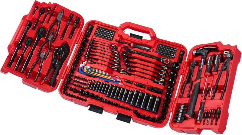 306-Piece Professional Mechanics Tool Set for Automotive Repair