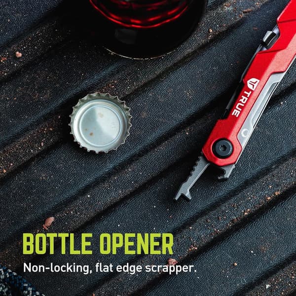 Titanium Multitool with Tanto Blade and Magnetic Bit Driver
