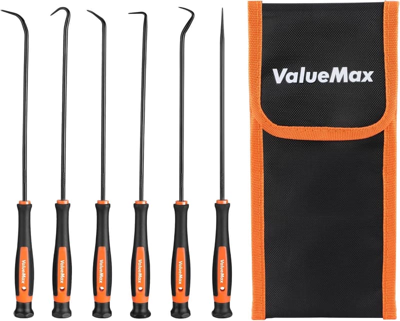 Precision Pick and Hook Set with Tool Bag for Automotive Repair
