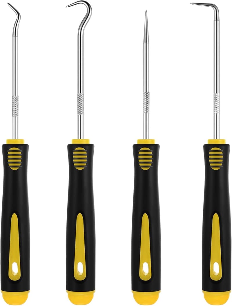 Automotive Mechanic Pick and Hook Tool Set - 4 Pcs