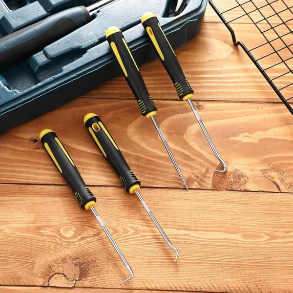 Automotive Mechanic Pick and Hook Tool Set - 4 Pcs
