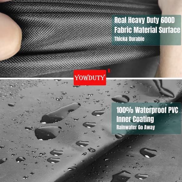 28-Inch Square Heavy Duty Waterproof Fire Pit Cover