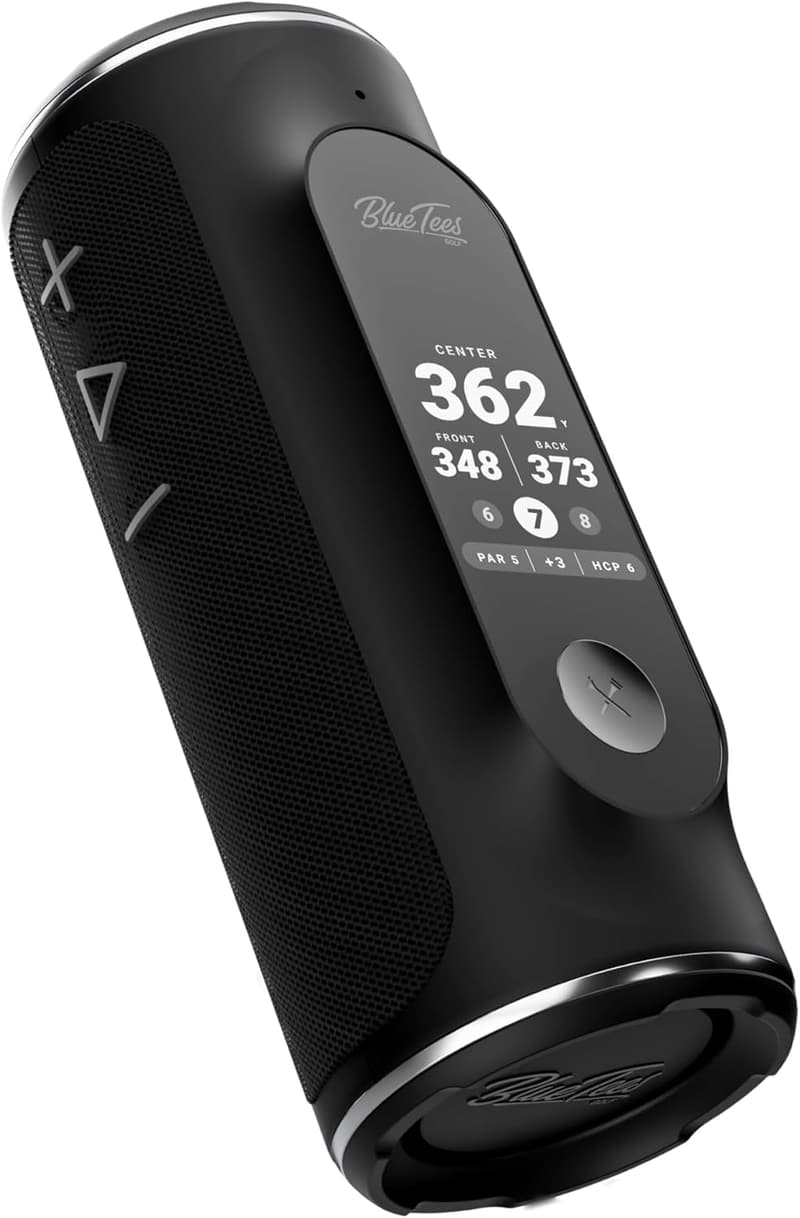 Golf GPS Speaker with Touch Screen, 10+ Hours Battery, IPX7 Waterproof